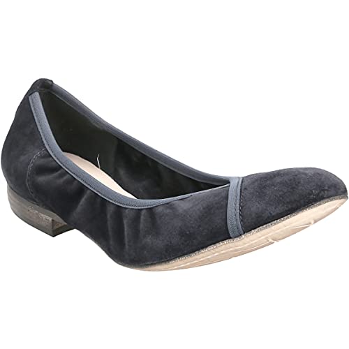 Donna Carolina Ballerina 37.170.186, Rauleder, Blau, Damen EU 37 von Donna Carolina