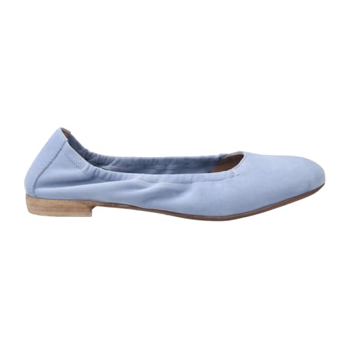 Donna Carolina Ballerina HOOF Basic, Rauleder, Blau, Damen EU 39 von Donna Carolina