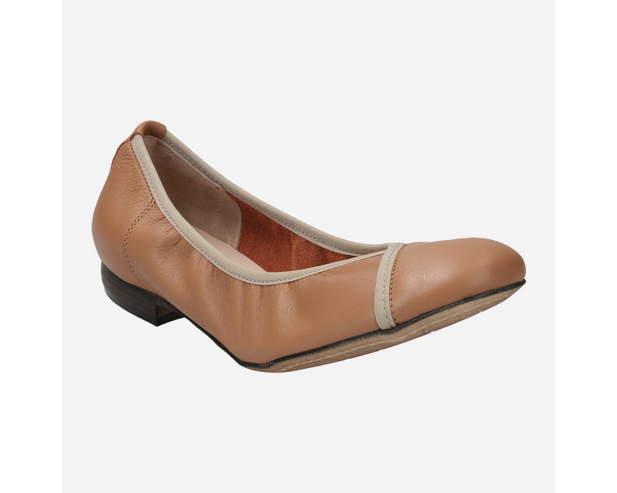 Donna Carolina Donna Carolina 47.170.186-006, Ballerina in Braun für Damen Ballerina von Donna Carolina