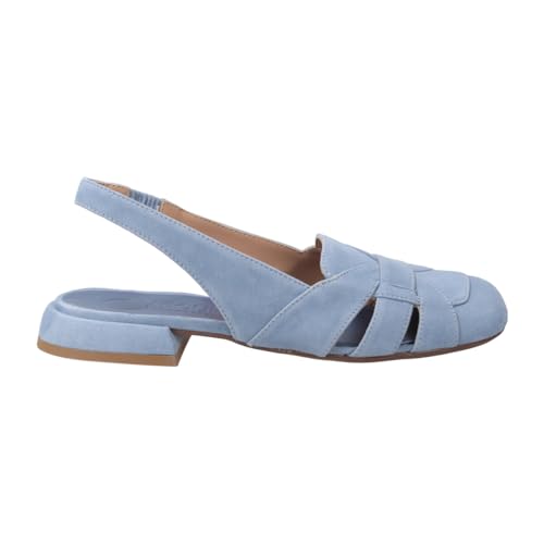 Donna Carolina Sandalette ELSA NELLY, Rauleder, Blau, Damen EU 39 von Donna Carolina