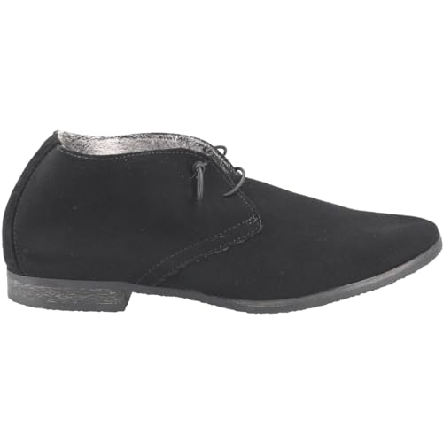 Donna Carolina Schnürschuhe BURANO Nero, Rauleder, Schwarz, Damen EU 40 von Donna Carolina