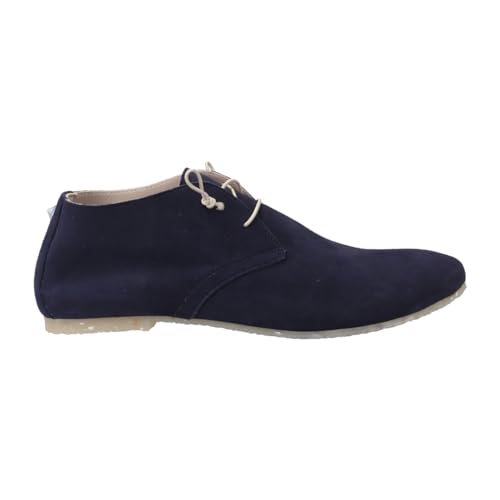 Donna Carolina Schnürschuhe CLOD BURANO, Rauleder, Blau, Damen EU 38,5 von Donna Carolina