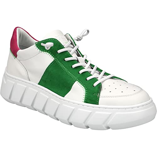 Donna Carolina Sneaker Ariel Rock, Rauleder, Weiß, Damen EU 39 von Donna Carolina