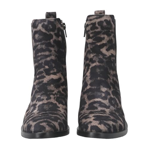 Donna Carolina Stiefelette ZERO5 V-Style, Rauleder, Braun, Damen EU 39 von Donna Carolina