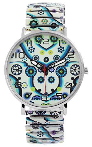 Donna Kelly Damen–Uhr Zugarmband Edelstahl Leuchtzeiger Analog Quarz 1700048 von Donna Kelly