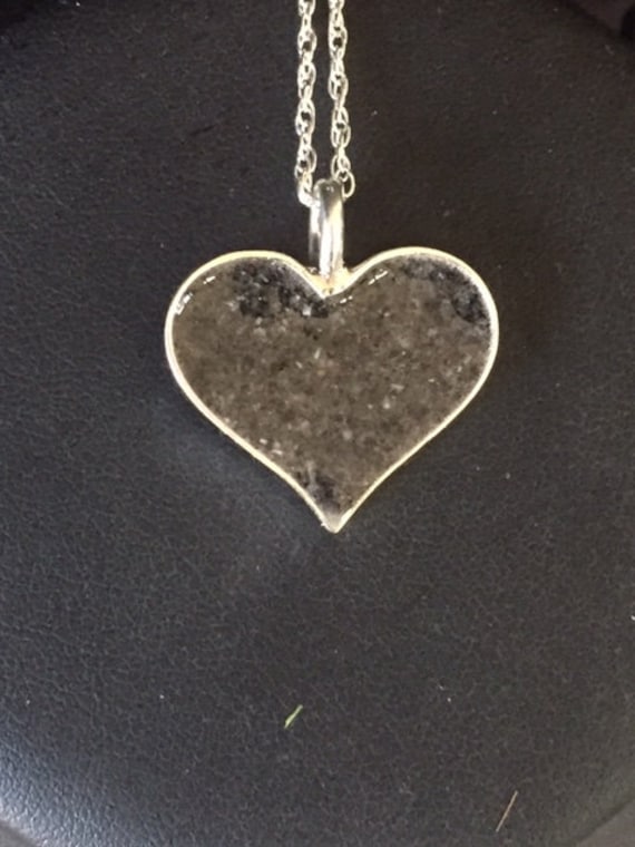 Feuerbestattung Schmuck Sterling Silber Herz Anhänger Haustier Erinnerung Feuerbestattung Schmuck Sterling Silber Herz Anhänger Haustier Erinnerung von DonovanDesignsArt