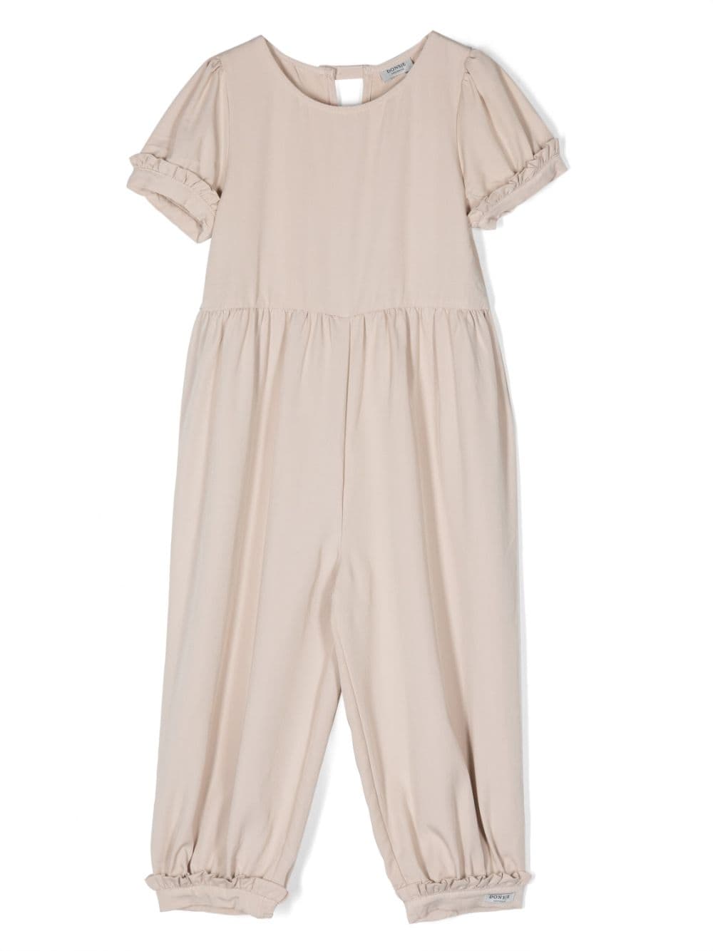 Donsje Kurzärmeliger Jumpsuit - Nude von Donsje