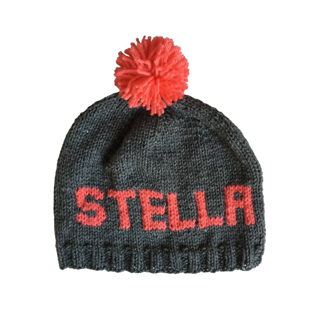 Personalisierte Strickmütze von DontCallMeBabyHats