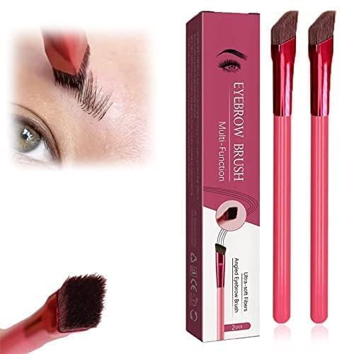 Donubiiu 4d Laminierte Augenbrauen Starter Kit Anjoize, 4d Laminierte Augenbrauen Pinsel, Anjoize Augenbrauenstift 4d Wasserfest, Augenbrauenbürste Mit Farbe, Brow Eyebrow Brush (2PCS) von Donubiiu