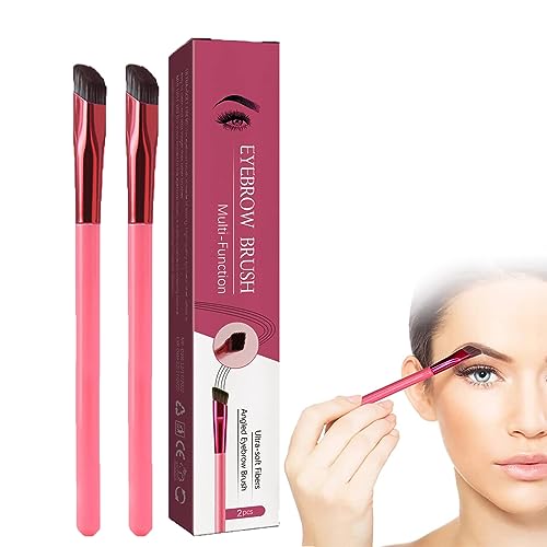 Donubiiu Anjoize 4d-Laminiertes Augenbrauen-Home-Grooming-Kit, Anjoize Augenbrauenstift, Augenbrauenbürste Mit Farbe, 4d Laminiertes Augenbrauen, Multi Function Eyebrow Brush (2PCS) von Donubiiu