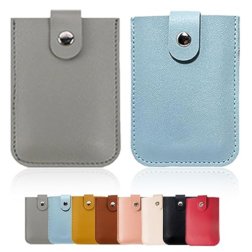 Donubiiu Kreditkartenetui mit Mehreren Fächern, Pull Out Card Holder, Stackable Pull-Out Card Holder, Slim Minimalist Multi-Card Holder, Multi-Card Slots Credit Card Holder (2PCS-A) von Donubiiu