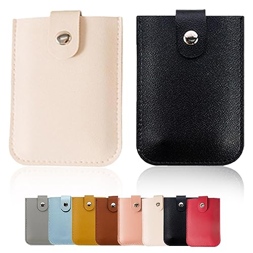 Donubiiu Kreditkartenetui mit Mehreren Fächern, Pull Out Card Holder, Stackable Pull-Out Card Holder, Slim Minimalist Multi-Card Holder, Multi-Card Slots Credit Card Holder (2PCS-E) von Donubiiu