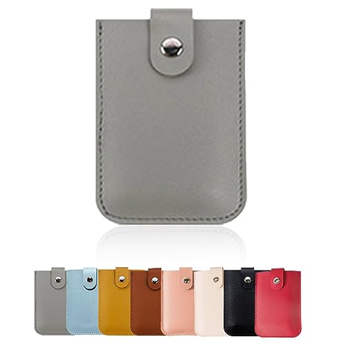 Donubiiu Kreditkartenetui mit Mehreren Fächern, Pull Out Card Holder, Stackable Pull-Out Card Holder, Slim Minimalist Multi-Card Holder, Multi-Card Slots Credit Card Holder (Gray) von Donubiiu