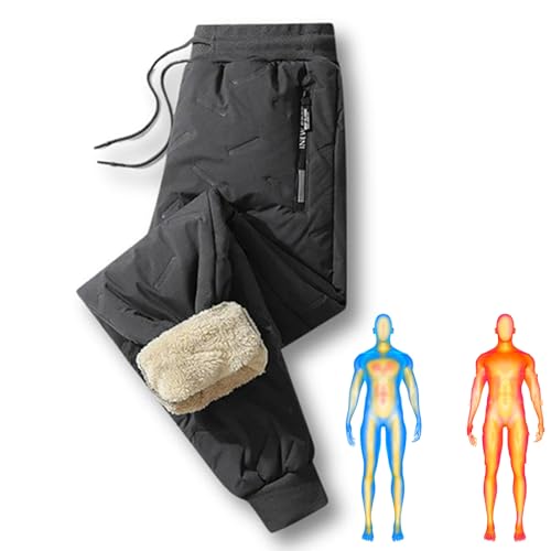 Donubiiu Magulo Unisex Thermohose, Magulo Thermohose, Bleib warm und trocken, egal bei welchem Wetter (Jogginghose-Grau,XS) von Donubiiu