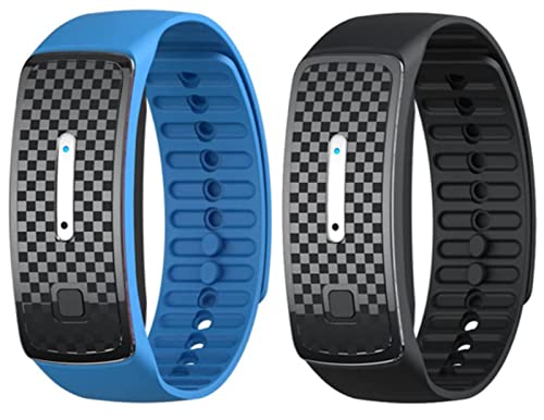 Donubiiu Mutso Ultraschall Körperform Armband Matteo Armband Für Männer Und Frauen (Blau+schwarz) von Donubiiu