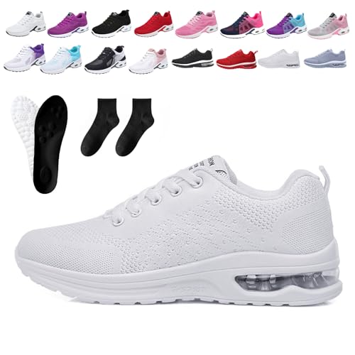 Donubiiu Ofreischuhe Friedensfuß OrthopäDische Schuhe Mesh Damen Sneakers,Atmungsaktive-Laufschuhe-Mit-Netzoberflache,Orthocare-Ergonomische Schmerzlinderungs Schuhe,Outdoor Fitness Turnschuhe (M,36) von Donubiiu
