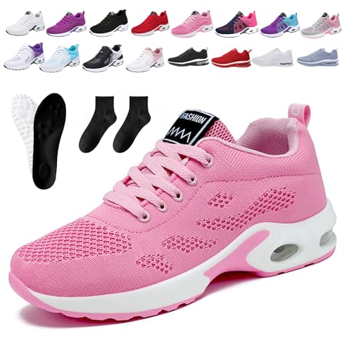 Donubiiu Ofreischuhe Friedensfuß OrthopäDische Schuhe Mesh Damen Sneakers,Atmungsaktive-Laufschuhe-Mit-Netzoberflache,Orthocare-Ergonomische Schmerzlinderungs Schuhe,Outdoor Fitness Turnschuhe (C,38) von Donubiiu