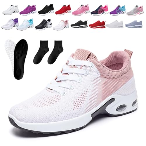 Donubiiu Ofreischuhe Friedensfuß OrthopäDische Schuhe Mesh Damen Sneakers,Atmungsaktive-Laufschuhe-Mit-Netzoberflache,Orthocare-Ergonomische Schmerzlinderungs Schuhe,Outdoor Fitness Turnschuhe (J,37) von Donubiiu