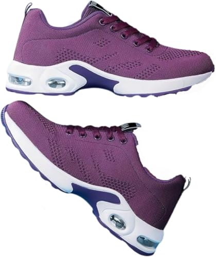 Donubiiu Orthocare Komfort Schuhe Damen, ergonomische Schmerzlinderungs Orthofit Orthopädische Schuhe (Lila,39) von Donubiiu