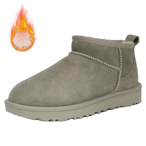 Donubiiu Wolkis 2.0,Wolkis 2.0 Aurora Hikari,Mini-Stiefel FüR Frauen Warme Winterstiefel,Wasserabweisend,Winterstiefel Frauen (07,35) von Donubiiu
