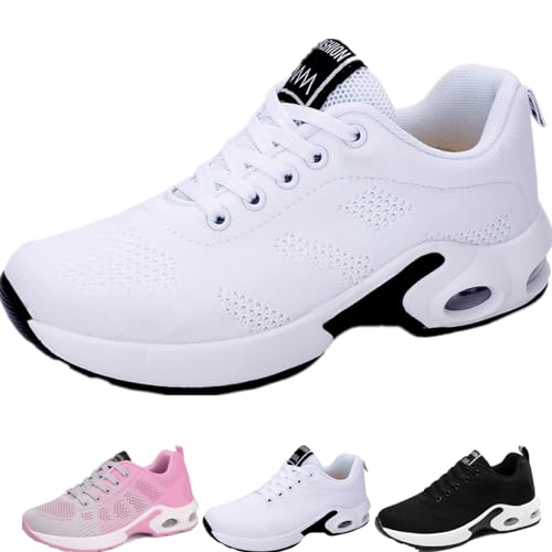 Orthoback Schuhe Damen,Orthoshoes Cloudwalk Pro-Ergonomischer Schmerzlinderungs-Schuh,Orthopädische Schuhe Damen (Weiß,39 EU) von Donubiiu