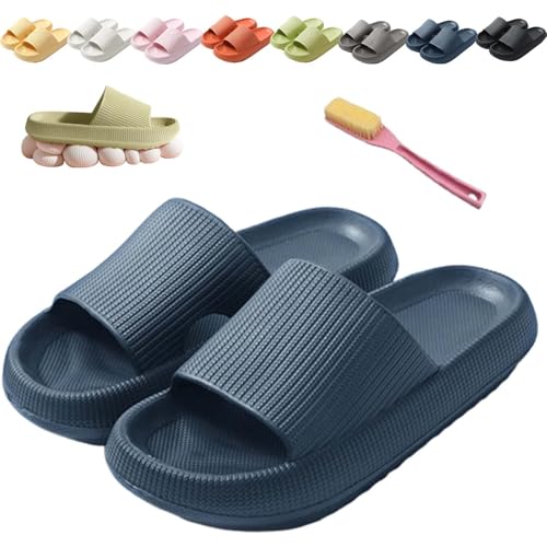 Orthoslipper-orthopädische Hausschuhe für maximalen Komfort Orthoslipper Original Damen Unisex Wolkenschuhe (Blau,38-39) von Donubiiu