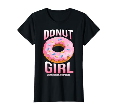 Donut-Mädchen-Shirt für Frauen, lustige Streusel, Geschenke für Lebensmittelliebhaber T-Shirt von Donut Family Shirts Birthday Party Matching Outfit