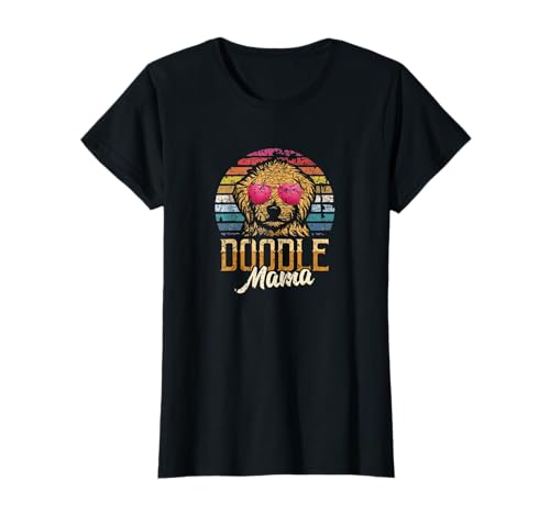 Doodle Mama Geschenk Goldendoodle Hund Goldendoodle Mama T-Shirt von Doodle Mama Gift Goldendoodle Dog Goldendoodle Mom