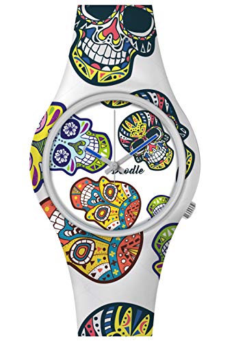 Doodle Watch Calaveras Mood DOCA002 Unisex Armbanduhr von doodle