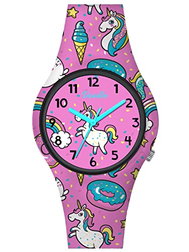 Doodle Watch Kinderuhr Einhorn Quarz mit Silikonband 32 MM DO32009 von Doodle Watch