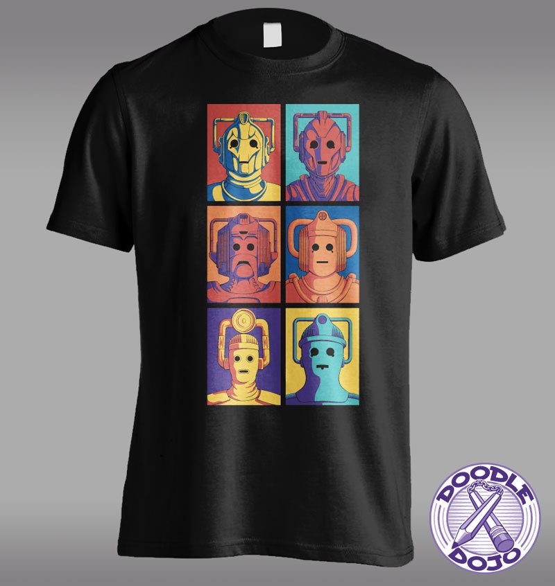 Cyberpop Evolution - Whovian-T-Shirt Cyberpop Evolution - Whovian-T-Shirt von DoodleDojo