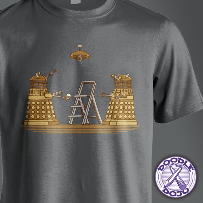 Dalek Diy - Doctor Who Themed T-Shirt Dalek Diy - Doctor Who Themed T-Shirt von DoodleDojo