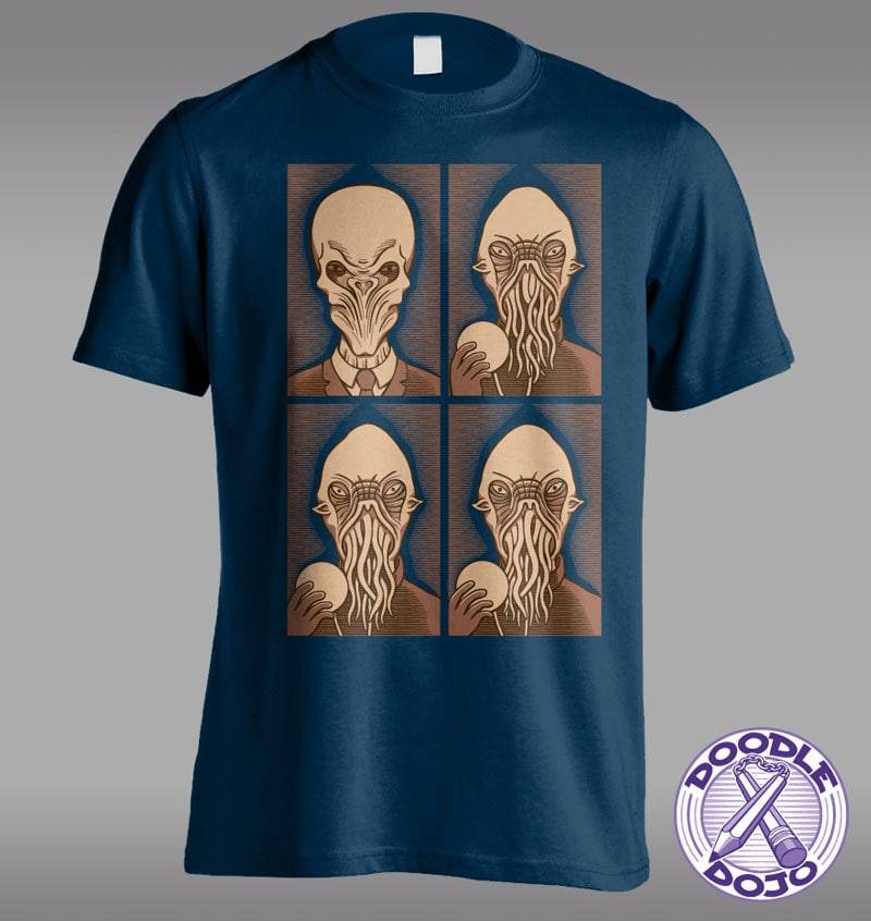 Ood One Out - Whovian-T-Shirt Ood One Out - Whovian-T-Shirt von DoodleDojo