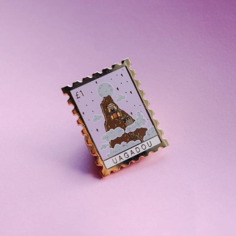 Uagadou Zauberer Und Hexerei Schule Emaille Pin No Restock von DoodleTwinsStudio