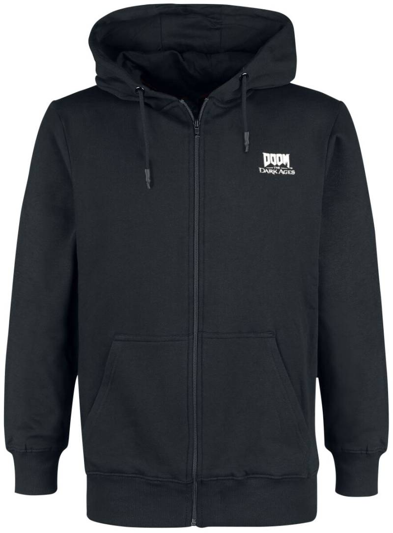 Doom Dark Age Kapuzenjacke schwarz in XXL von Doom