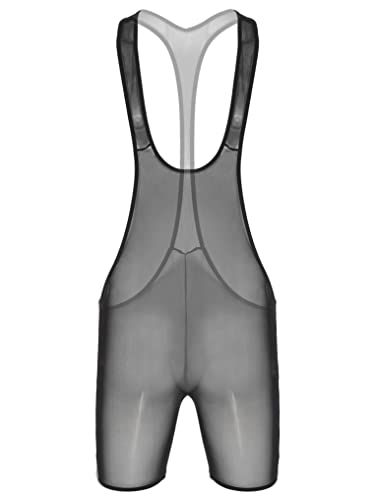 Doomiva Herren Transparent Body Ärmellose Unterhemd Bodyuit Einteiler Catsuit Mesh Ganzanzug Kurz Overall Reiziwäsche Schwarz XXL Doomiva Herren Transparent Body Ärmellose Unterhemd Bodyuit Einteiler Catsuit Mesh Ganzanzug Kurz Overall Reiziwäsche Schwarz XXL von Doomiva