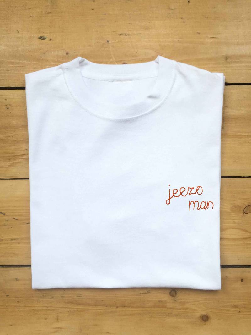 Jeezo Mann - Bestickt T Shirt von DoonDuhVail