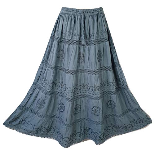 Doorwaytofashion Damen Rock Einheitsgröße Gr. Einheitsgröße, grau von Doorwaytofashion