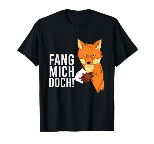 Fang Mich Doch Fuchs Kartenspiel Doppelkopf Kinder Damen T-Shirt von Doppelkopf Community