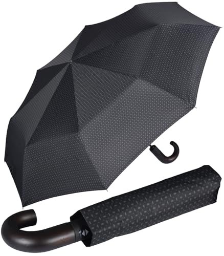 Doppler Herren Taschenschirm Fiber Magic BIG Chester Auf-Zu-Automatik - black diamond von Doppler