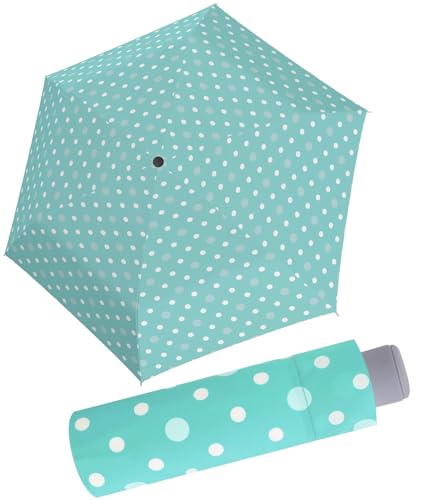 Doppler Mini Kinder Taschenschirm Dots - Mint von Doppler
