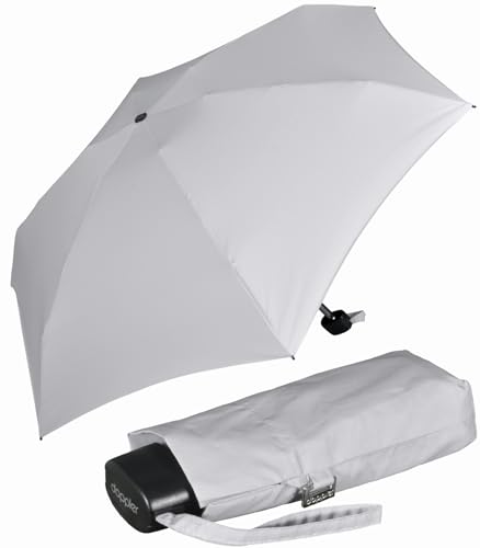 Doppler Regenschirm Damen Mini Taschenschirm Handy - shady grey von Doppler