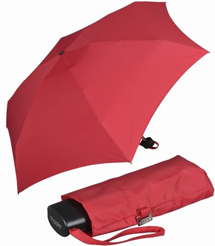 Doppler Regenschirm Mini Taschenschirm HANDY (rot) von Doppler