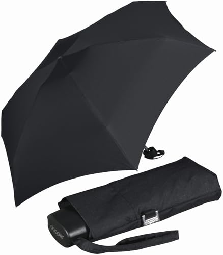 Doppler Regenschirm Mini Taschenschirm Handy (schwarz) von Doppler