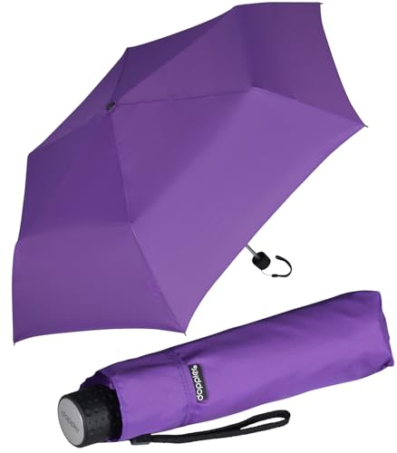Doppler Regenschirm Mini-Taschenschirm Havanna Stick - royal purple Doppler Regenschirm Mini-Taschenschirm Havanna Stick - royal purple von Doppler