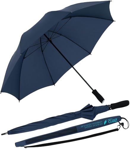 Doppler Zero Explore Regenschirm Wanderschirm Ultraleicht - deep Blue von Doppler