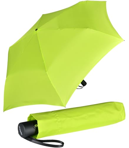Doppler Zero Magic Mini Damen Taschenschirm mit Auf-Zu-Automatik - Lime Punch von Doppler