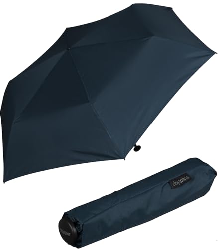Doppler Zero,99 extrem Leichter Mini Damen Taschenschirm - Crystal Blue von Doppler