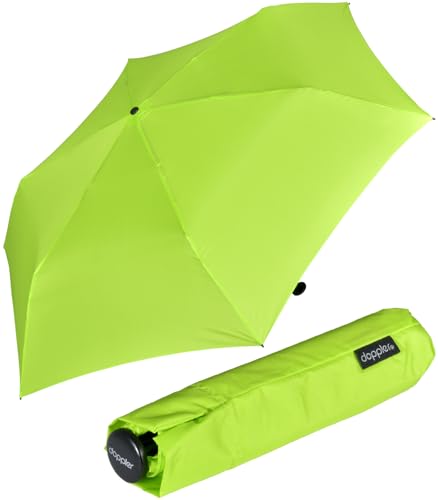 Doppler zero,99 extrem leichter Mini Damen Taschenschirm - lime punch von Doppler