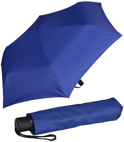 Doppler zero magic mini Damen Taschenschirm mit Auf-Zu-Automatik - ocean blue von Doppler